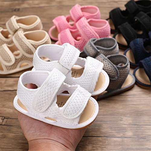 Image of RVROVIC Baby Boys Girls Sandals Premium Soft Anti-Slip Rubber Sole Infant Summer Outdoor Shoes Toddler First Walkers