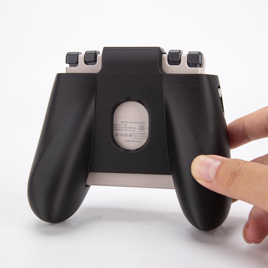 Generic RG35XXSP Grip 3D Printed Retro Game Console Handle