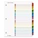 Cardinal 60118 Traditional OneStep Index System, 31-Tab, 1-31, Letter, Multicolor (Set of 31)
