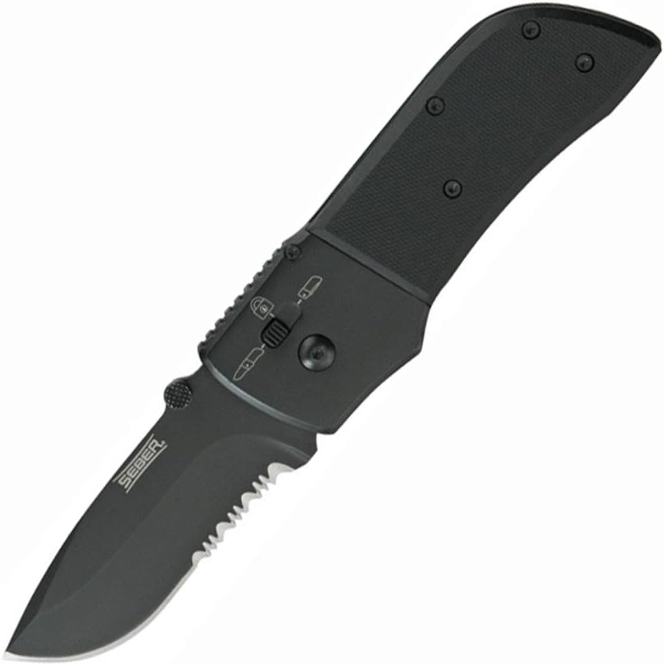 Seber RK1150CP Drop Point Ratcheting Knife
