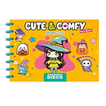 Capa do livro Cute & Comfy Super Special Edição 08 - Spooky Cute - Encadernação em Disco