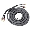 Audio Kabel Auto Audio Signaal Kabel Adapter 4.5 m/180in Zwart PVC Plastic Laag voor Versterker Modificatie Home Theater