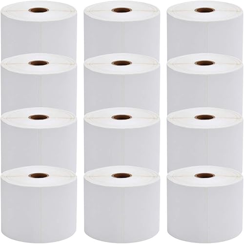 Miniatura 8 de MFLABEL Etiquetas de envío térmicas directas 4x6 - 32 rollos de 450 etiquetasrollo, compatibles con Zebra 2844ZP450ZP500ZP505, envío