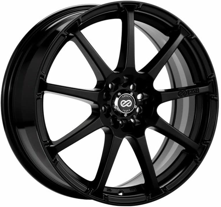Enkei Edr9 17X7 5X100 38Mm Offset 72.6 Bore Diameter Matte Black Wheel(441-770-0238Bk)