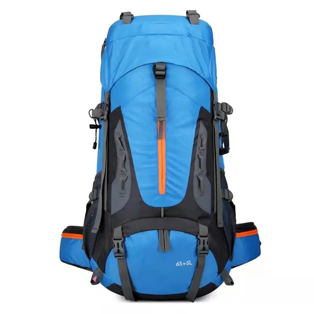 70L Camping Backpack Climbing Rucksack Large Hiking Storage Pack Outdoor Mountaineering Sports Shoulder Bags