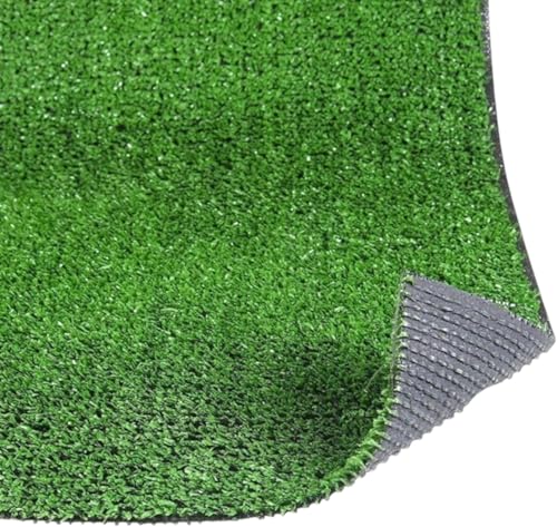 Erba Sintetica per Esterno – Galeone | Filamenti 7 mm – Prato Sintetico da Esterno - Compatto | Resistente | Tappeto Erba Finta a Rotolo - per Balconi - Terrazze - Giardini | Bassa Manutenzione