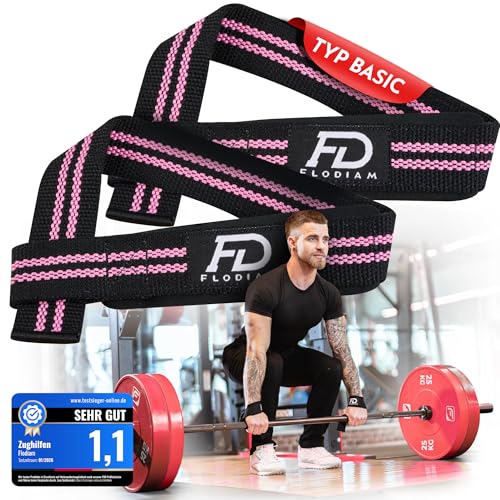 Flodiam Correas de tracción sin impresión de silicona MaxiGrip para entrenamiento de fuerza, gimnasio, levantamiento de pesas para hombres y mujeres, ayuda de agarre, peso muerto, dominadas, etc