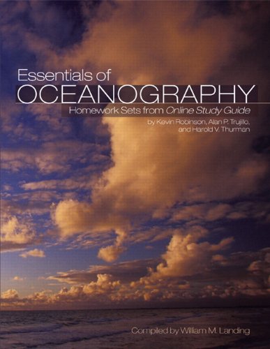 Essentials of Oceanography: Homework Sets from Online Study Guide