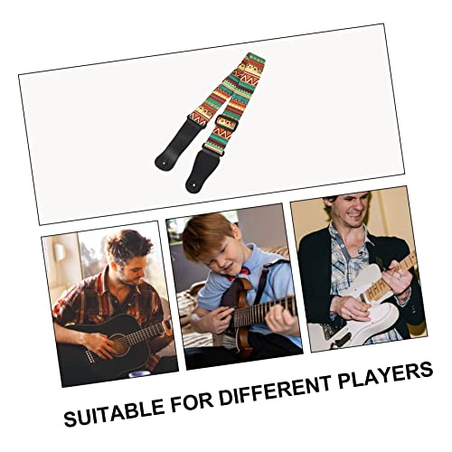 Milisten 3 Pièces Ceinture Acoustique Fleur Ukulélé Shouler Pièces Musical National Imprimé Ukulélé Style Poupée Guitare… - Les Beatles, Paul McCartney, John Lennon, RIngo Starr, George Harrison Milisten 3 Pièces Ceinture Acoustique Fleur Ukulélé Shouler Pièces Musical National Imprimé Ukulélé Style Poupée Guitare… – Image 7