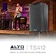 ALTO TS412 2500 Watt 12-Zoll Aktiver PA-Lautsprecher mit 3-Kanal Mixer, Bluetooth-Streaming, Drahtloser Lautsprecherkopplung, DSP App