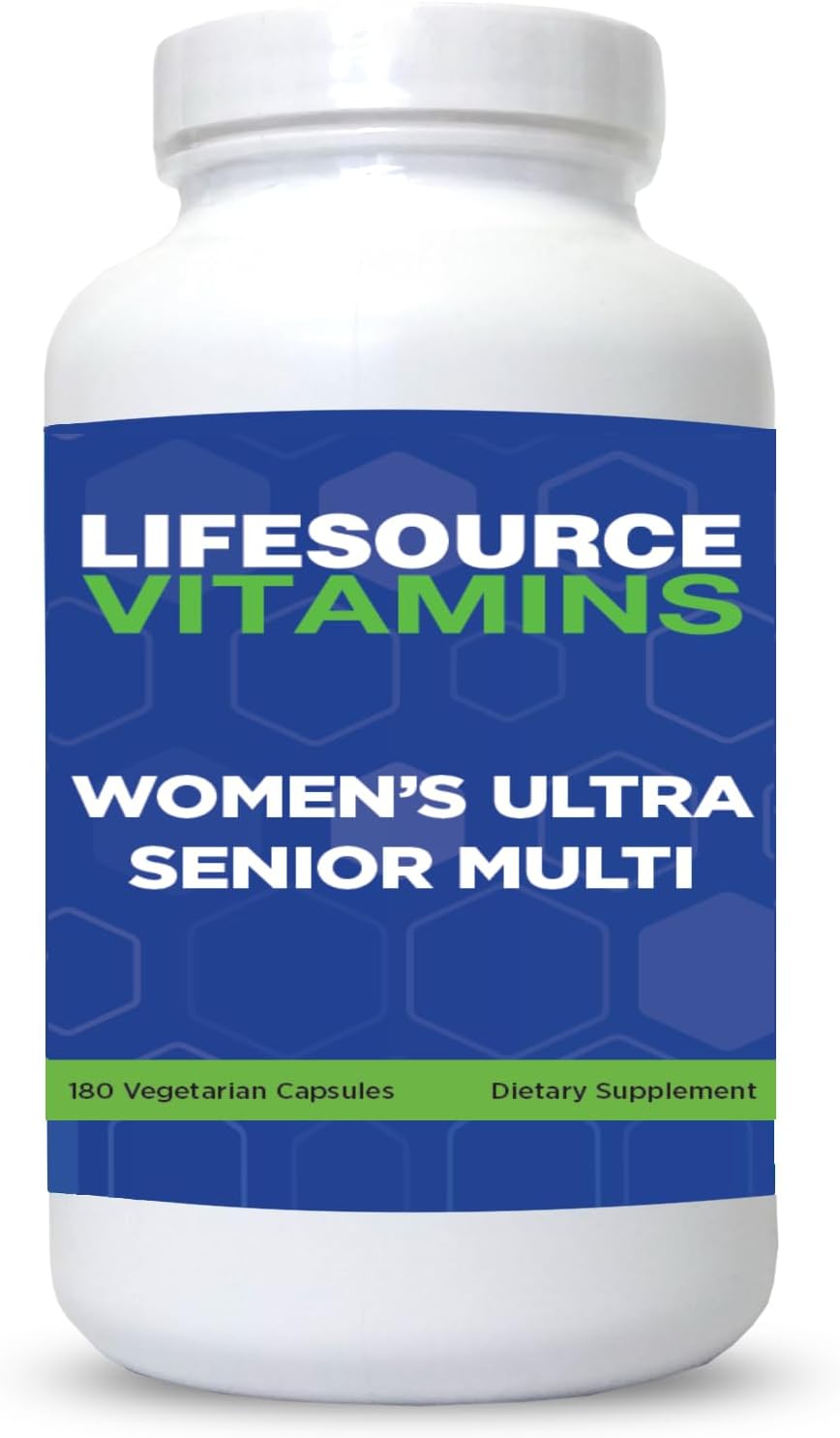 Woman's Senior Multi - Developed Specifically for Women Over 50-180 Capsules- 60 Day Supply