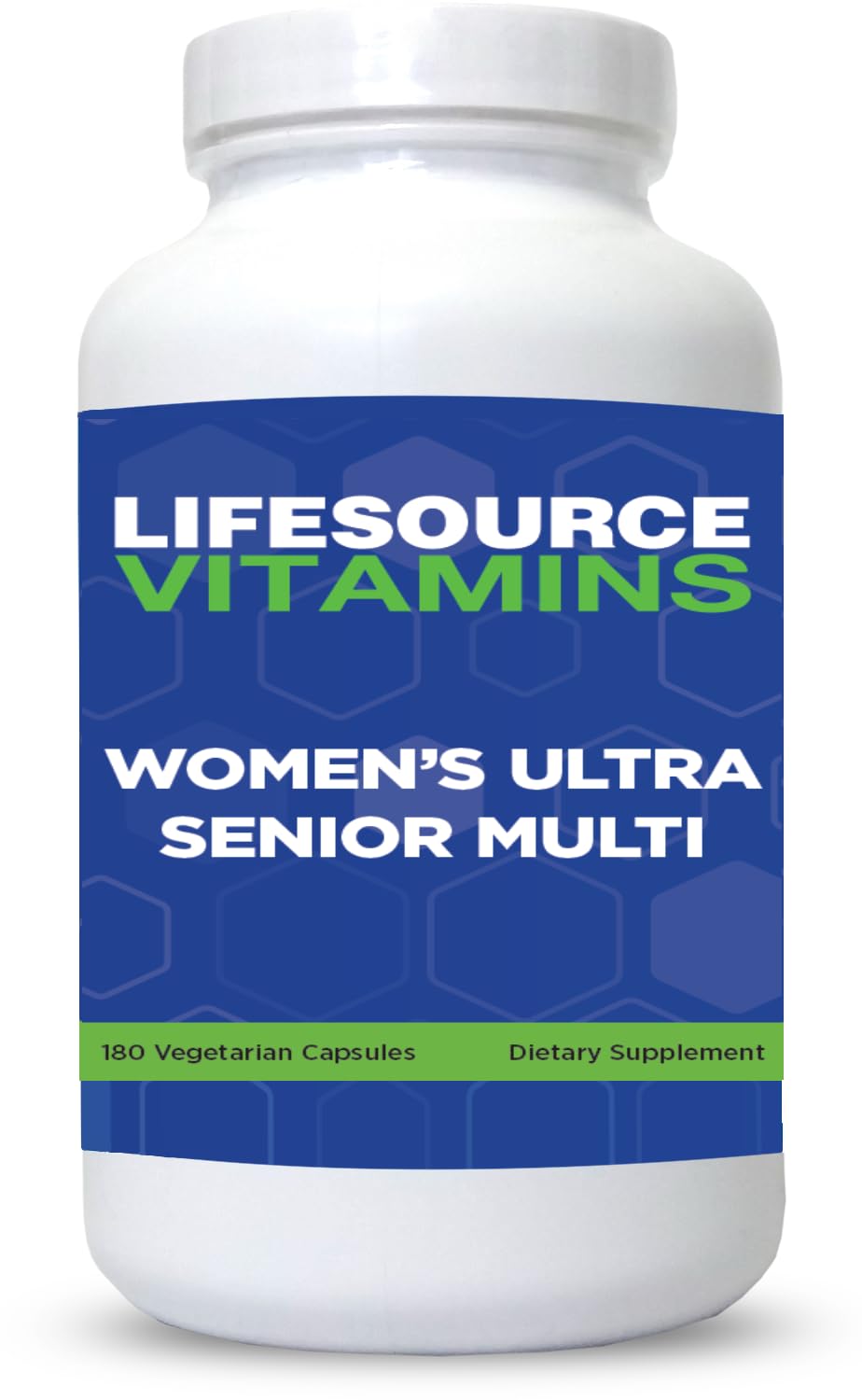 LifeSource Vitamins Woman's Senior Multi - Developed Specifically for Women Over 50-180 Capsules- 60 Day Supply