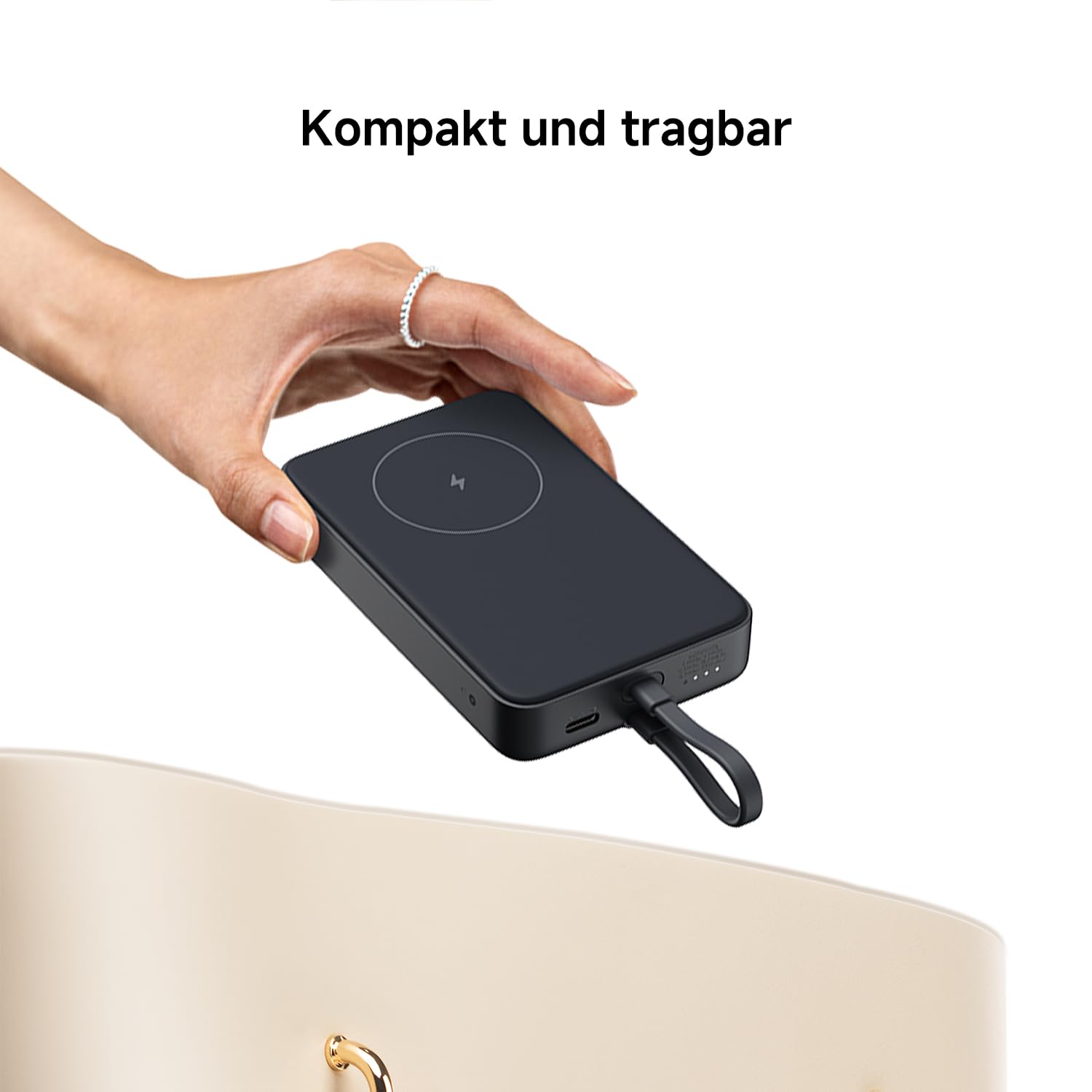 Xiaomi 33W Magnetic Power Bank 10000mAh, ultraschnelles Aufladen, große Kapazität，sofortiges kabelloses Laden, 2 Times for iPhone 16 Pro, Starke 13N Magnetkraft, Magsafe für iPhone 16 15 14 13 12