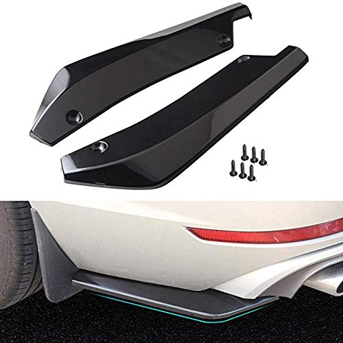 Amazon | nte 2個 ユニバーサルな自動車リアバンパーのリッププ