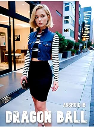 AI Gravure Photo Collection Cosplay Photobook : DRAGON BALL Android 18