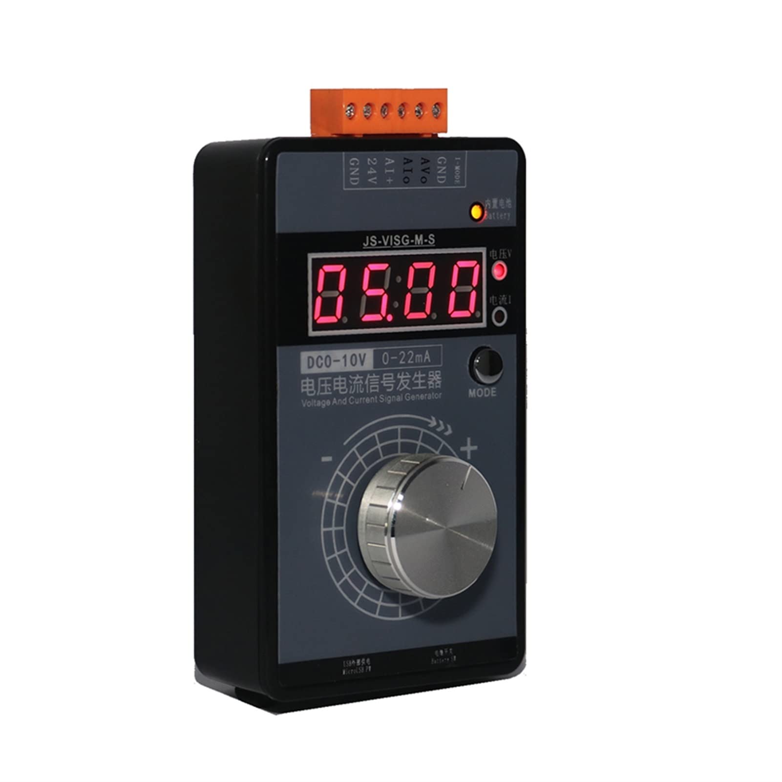 Mini de Machine Portable de Haute qualité Calibrateur de simulateur de Courant de Tension réglable Précision élevée 0-5V 0-10V 4-20mA Générateur de signaux de Signal