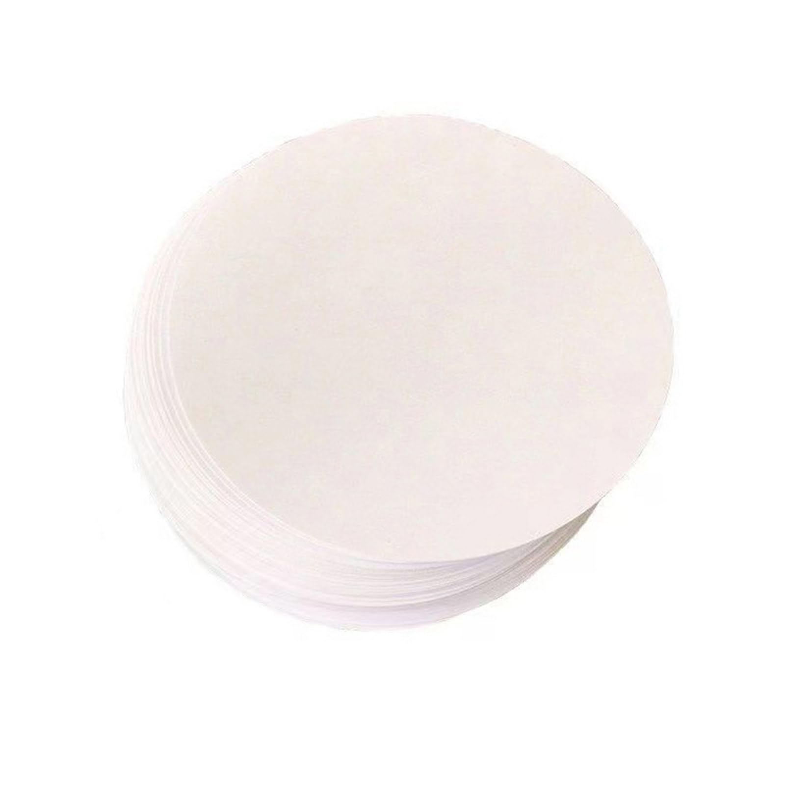 Maxtonser 100Pcs White Circular Paper Button Maker Circular Paper For Handmade Button Pin Badge Pin Painting and Art Craft