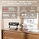 Mini Beamer, VOPLLS 23000L E-Fokus Trapezkorrektur Klein Projektor 4K Unterstützt, Portable Projectok WiFi6 Bluetooth 5.2 Full HD 1080P, Tragbarer Video Projector für Handy/TV Stick/Laptop/HDMI