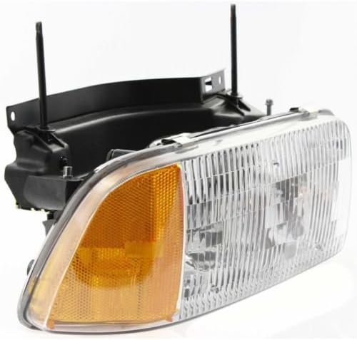 Headlight Headlamp Assembly Composite Clear Lens with Corner Light Passenger Right Side For GMC Jimmy 1995 1996 1997 - GM2503133
