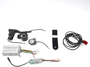 Kit Contrôleur Pour Trottinette électrique 36V 350W 15A - Comprend Affichage, Accélérateur, Frein Et Fils - Remplacement Complet