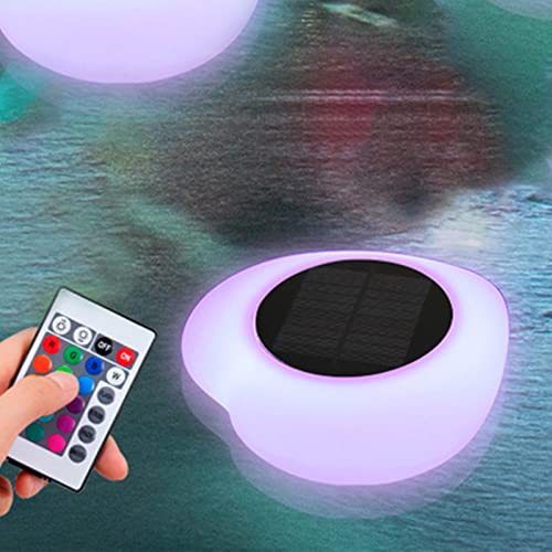 2023 New Pool Floating Lights Swimming Pool Water Float Lamp Outdoor Waterproof Yard Colorful Led Solar Floating Lamp Lights Inflatable Solar Pool Ball Lamp Night Light Party Decor For Beach Garden #TOP3
