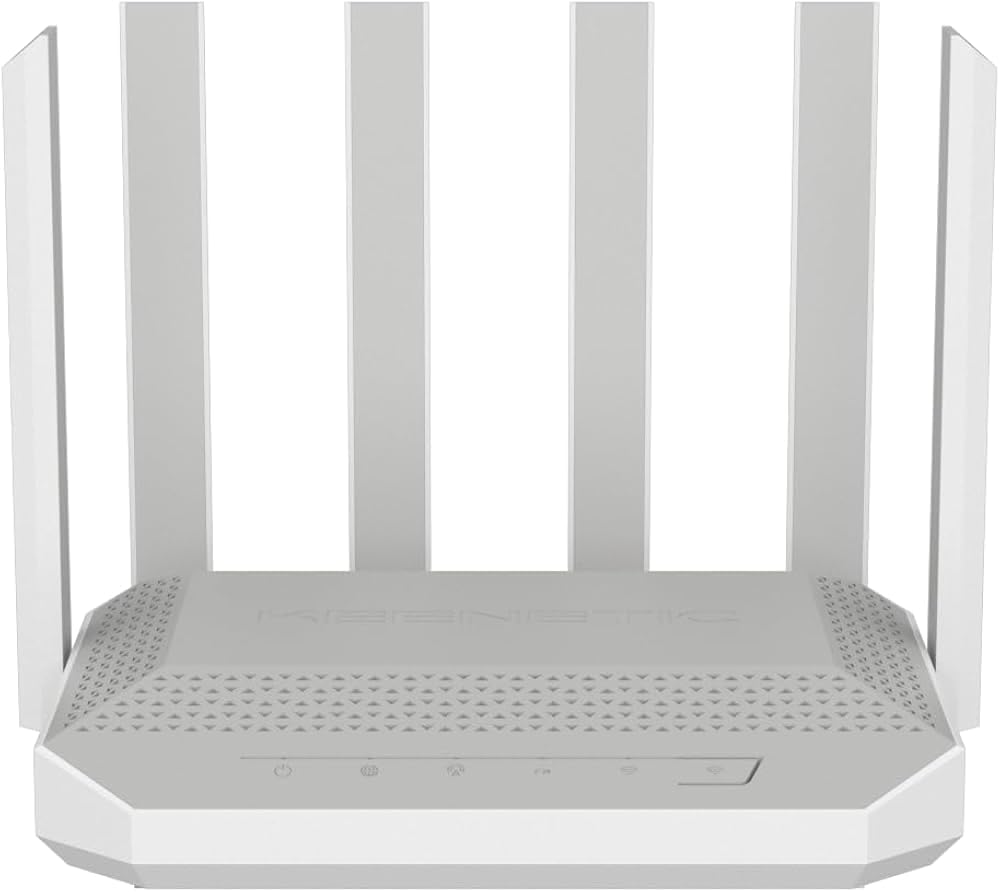 Keenetic Hero 5G - AX3000 Mesh-Wi-Fi-6-5G-Modem-Router mit 2 SIM-Steckplätzen, einem 1×2.5G- und 4×1G-Smart Switch und multifunktionalen USB 3.0- und 2.0-Ports