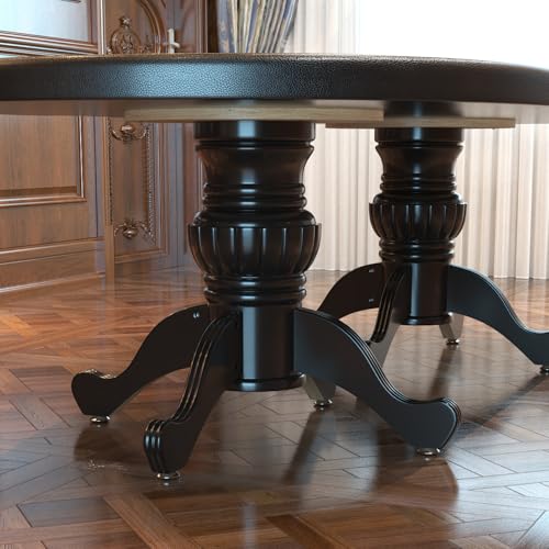 Mesa Ovalada de Poker 96" para 10 Jugadores Azul miniatura 6