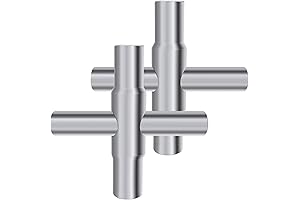 4-Way Hose Bib Handle Key, Outdoor Faucet Water Shut Off Tool, Sillcock Repair Key