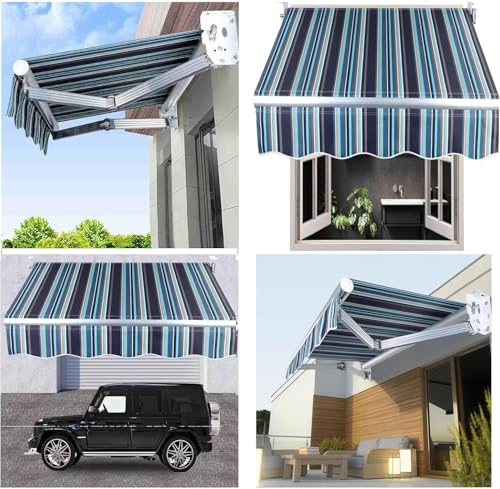Toile de rechange pour auvent anti-UV et étanche pour abri solaire de terrasse