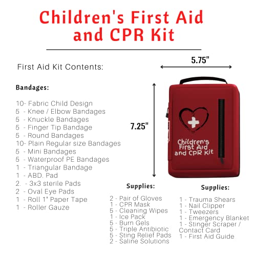 Children's First Aid And Cpr Kit (Large) #TOP3
