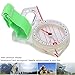 Gavigain Thumb Orienteering Compass, Hiking Backpacking Compass, Outdoor Fast Neddle Setting Compass for Navigation Orienteering and Survival