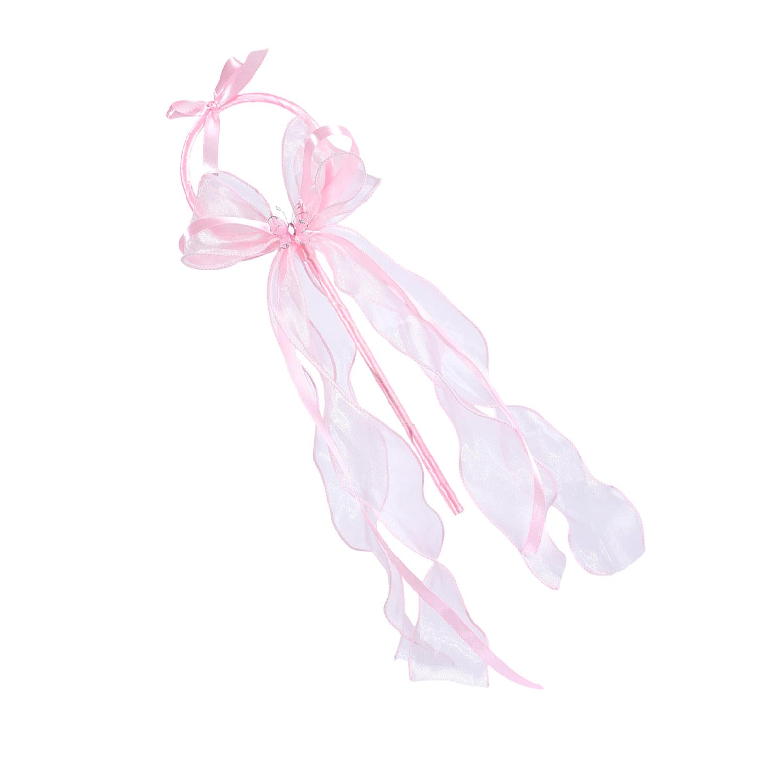 Piceioep Butterfly Wand Wonderful for Themed Parties and Photo Hobgoblin Stick for Kids