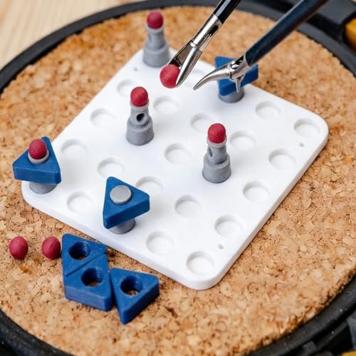 Laparoscopic Trainer Exercise Model for Medical Students – Reusable Practice Pad for Laparoscopic Surgery Simulation – Compatible with Standard Lap Trainers（Instrument Rack not Included）