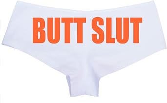 Knaughty Knickers Butt Slut Boyshort underwear sexy flirty panties rude undies
