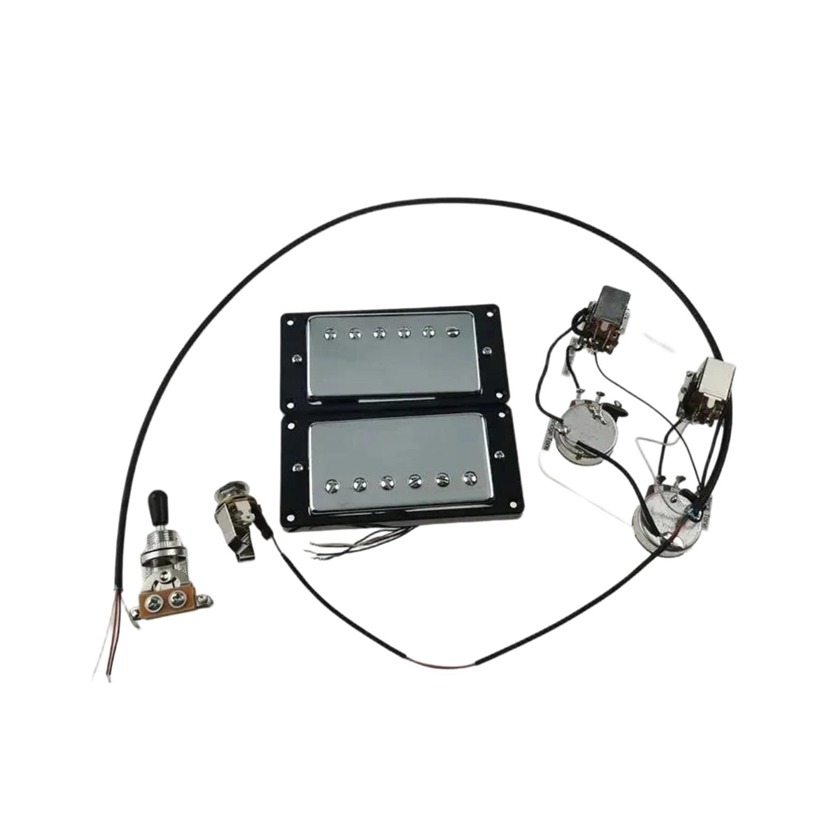 Cablaggio professionale per chitarra Accessori Per Strumenti Musicali Professionali Pickup Per Chitarra Elettrica Ainico5 4C Con Cablaggio Push Pull(2)