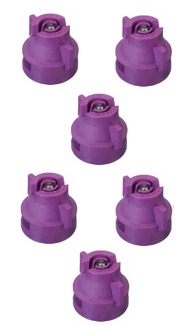 Pack of 6 - TeeJet Extended Range Spray Tip w/Cap 110° Rated 0.25 GPM @ 40 PSI Farmer Bob's Parts XRC110025-VS