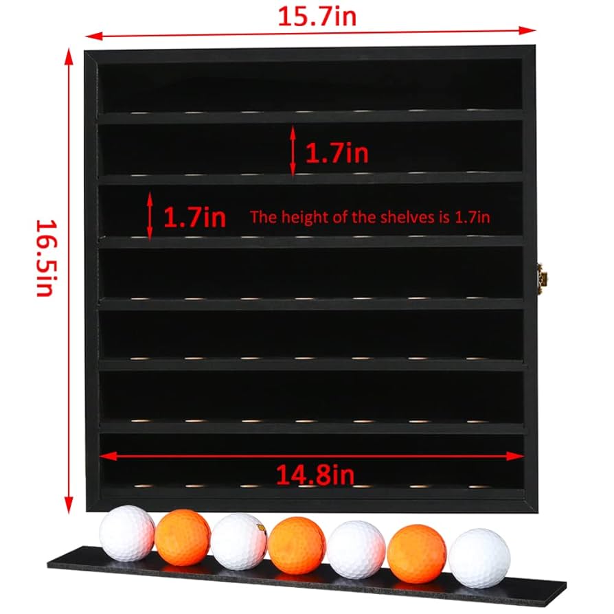 Amazon.co.jp: Zmiky 49 ゴルフボールディスプレイケース