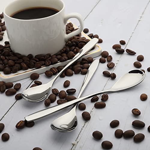 Set 4 Cucchiaini Per Uova Alla Coque In Acciaio Inox - Eleganti E Versatili - 2