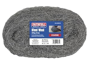 Faithfull Stahlwolle 3 Grob 450g