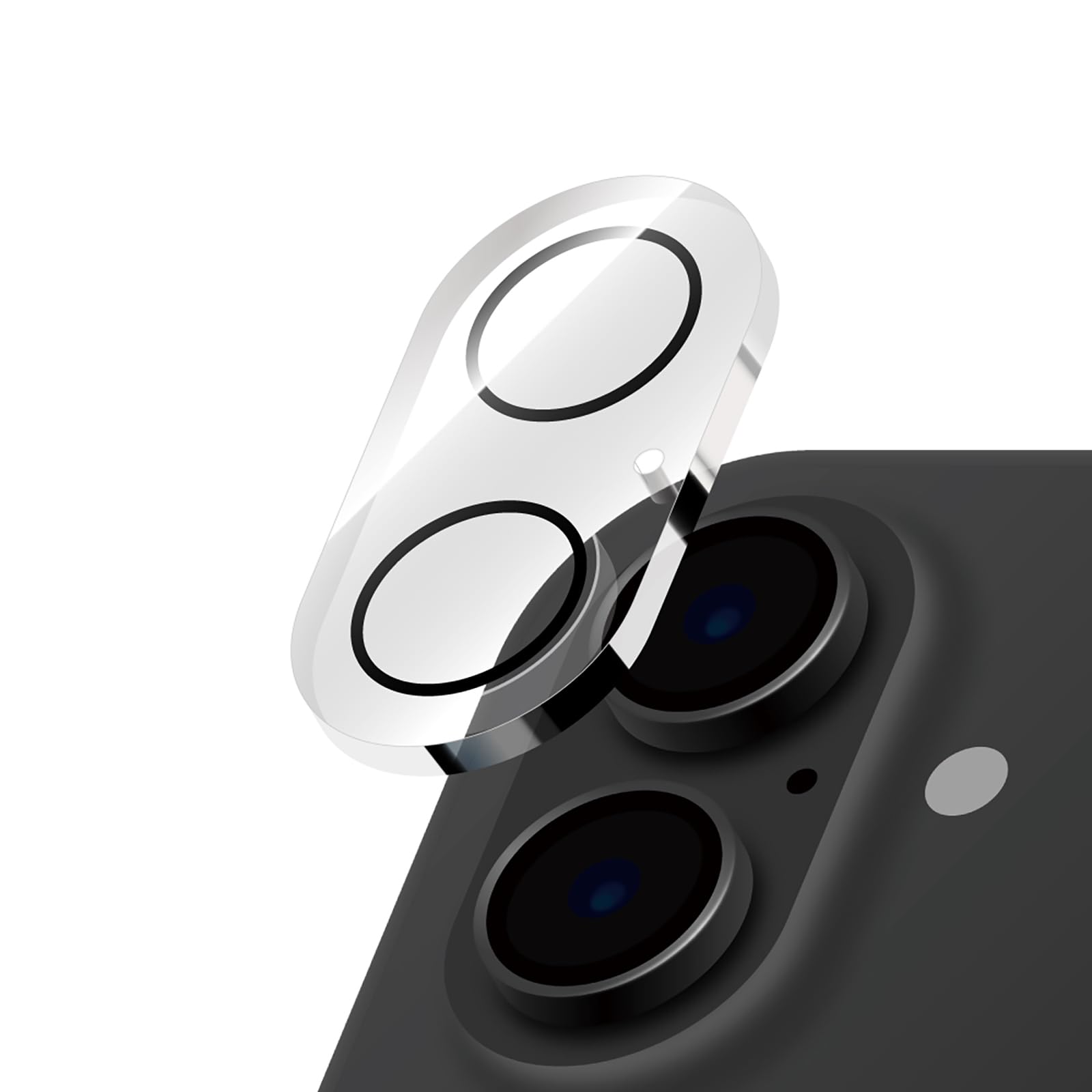 LEPLUS レンズ保護ガラスフィルム「GLASS PREMIUM FILM」 iPhone 17/16/16 Plus対応 互換性 全面保護 ゴリラガラス 超高透過 約98% LN-IM25FGLENOC