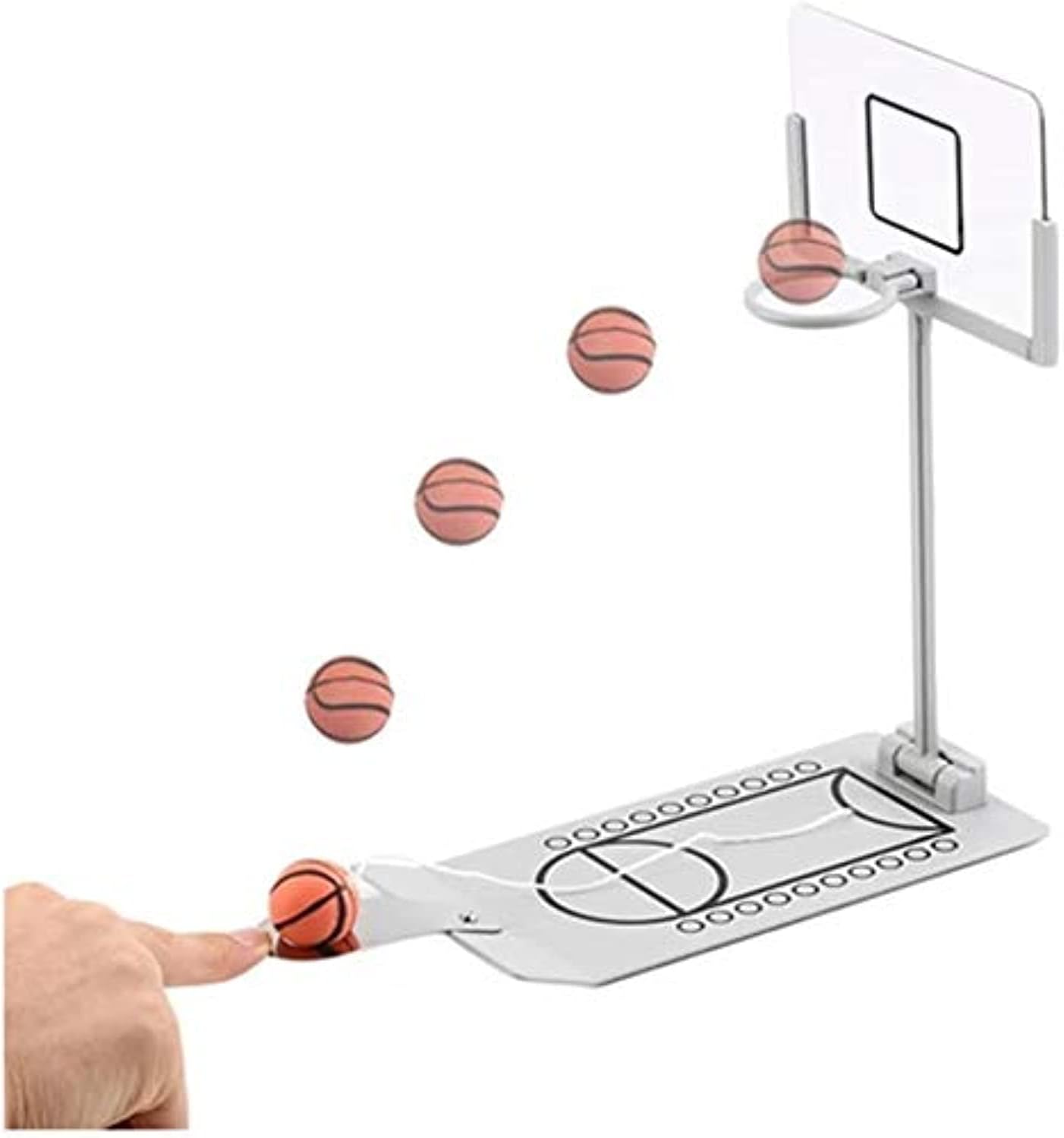 NICO SEE WONDER Mini Desktop Tabletop Portable Basketball Game Set