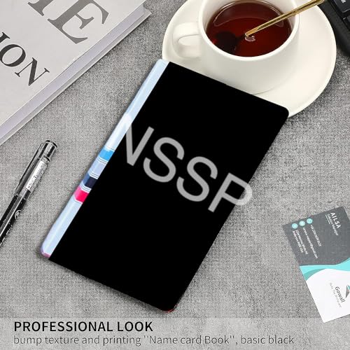 Image of Business Card Holder, Holds Business /Visiting /Debit /Name Id Card Book Case Organizer Slots (Pack of 1) (Black, 240 Pocket)
