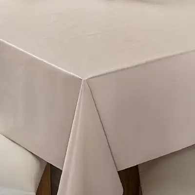 Toalha de Mesa 4 Lugares Térmica Impermeável 1,40 m x 1,40 m Avelã