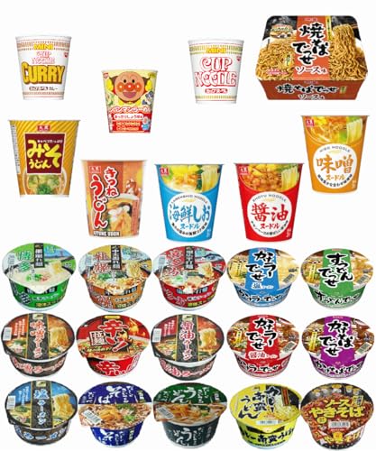 【リニューアル】カップ麺 うどん そば ラーメン 焼きそば コスパの24種 焼きそば入り