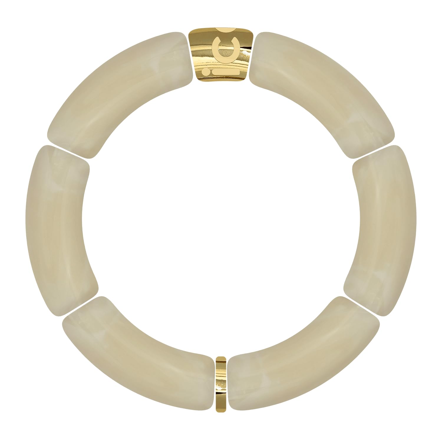 ICE Jewellery - Bella bracelet - Full pearl beige - Beige fashion bracelet for women (023565)