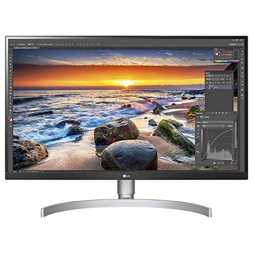 LG 27UK850-W 27" 4K UHD IPS Monitor with HDR10 with USB Type-C Connectivity and FreeSync