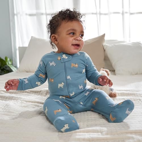 Image of Gerber Baby Boys' 4 Pack Sleep 'N Play Footie