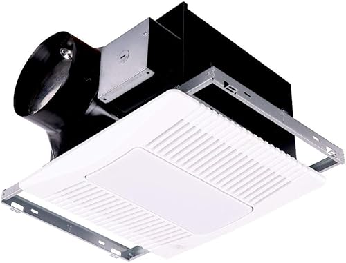 Miniatura 1 de Fantech PRO Plus-L - Ventilador de baño de escape montaje en superficie rejilla de 2 sensores con LED 140 cfm 6 pulgadas