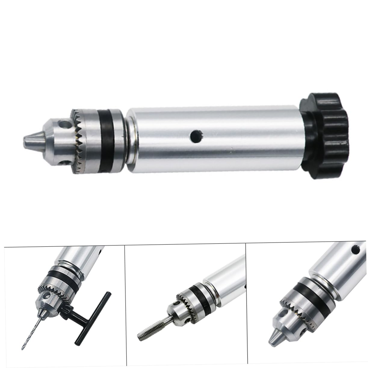 Trapano Mano in Lega Multifunzione per Legno e Elettronica Mandrino 0,6-6,0mm
