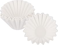 Vista 16 de EUSOAR Filtros de café de una sola porción, 1-2 tazas, paquete de 200 unidades, color blanco, desechables, sin blanquear, filtros de café por goteo